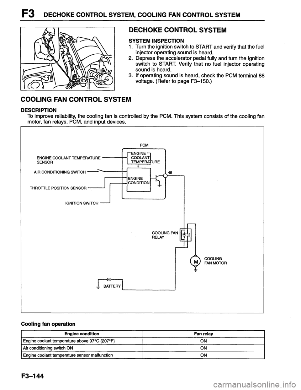 MAZDA MX-6 1996  Workshop Manual 