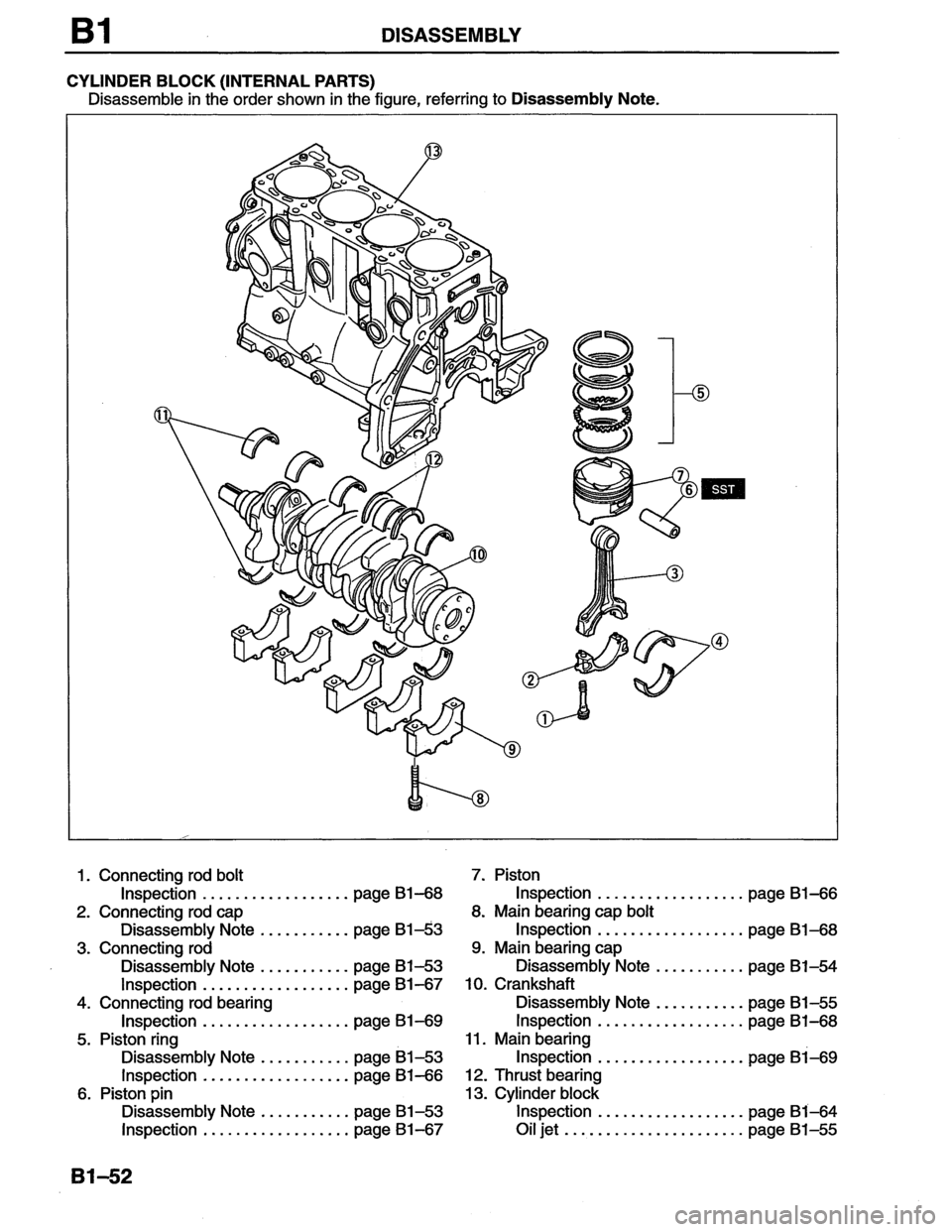 MAZDA MX-6 1996  Workshop Manual 