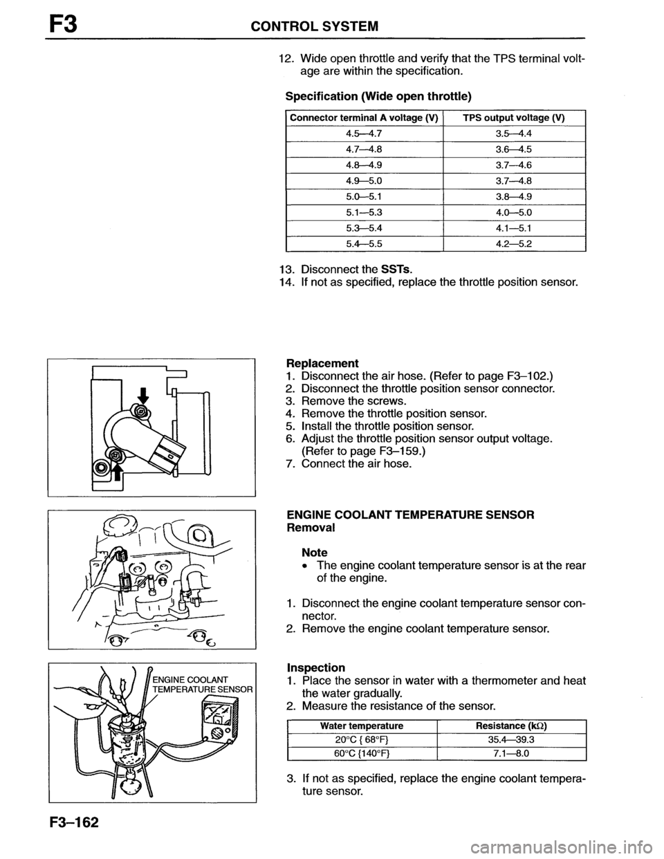 MAZDA MX-6 1996  Workshop Manual 