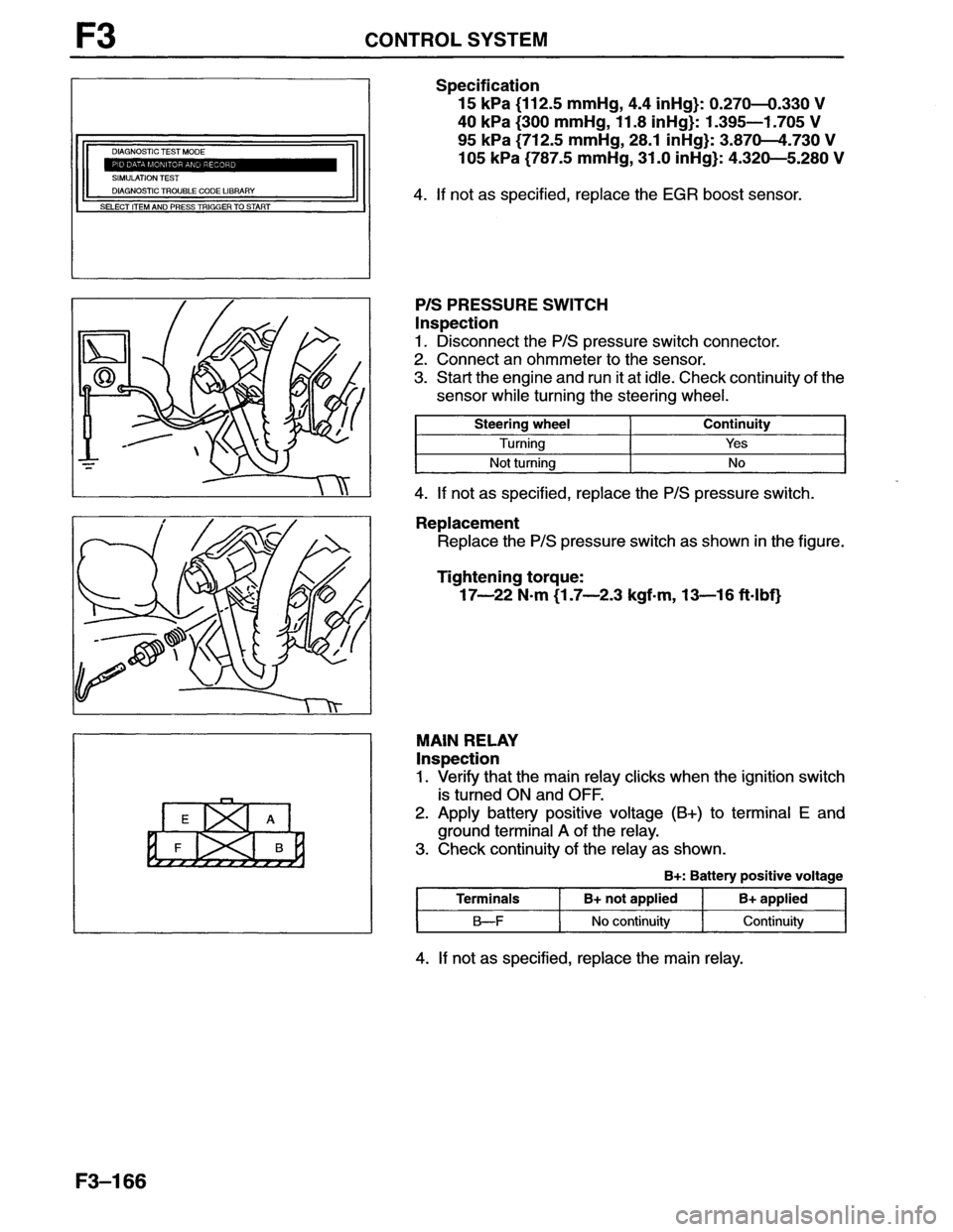 MAZDA MX-6 1996  Workshop Manual 
