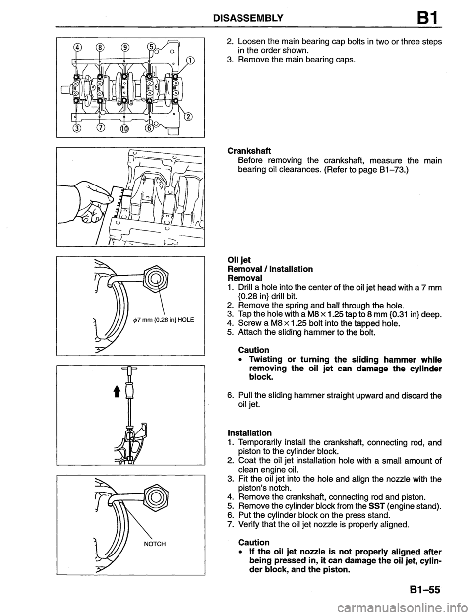 MAZDA MX-6 1996  Workshop Manual 