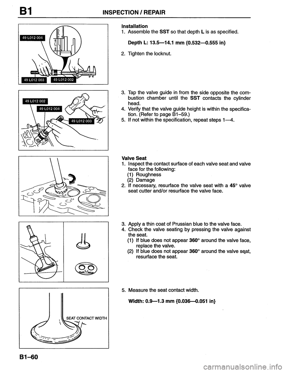MAZDA MX-6 1996  Workshop Manual 