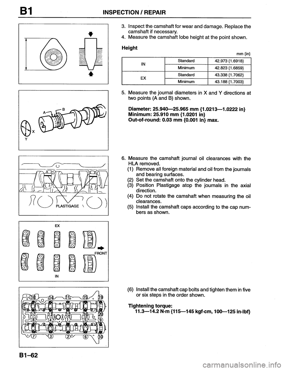 MAZDA MX-6 1996  Workshop Manual 
