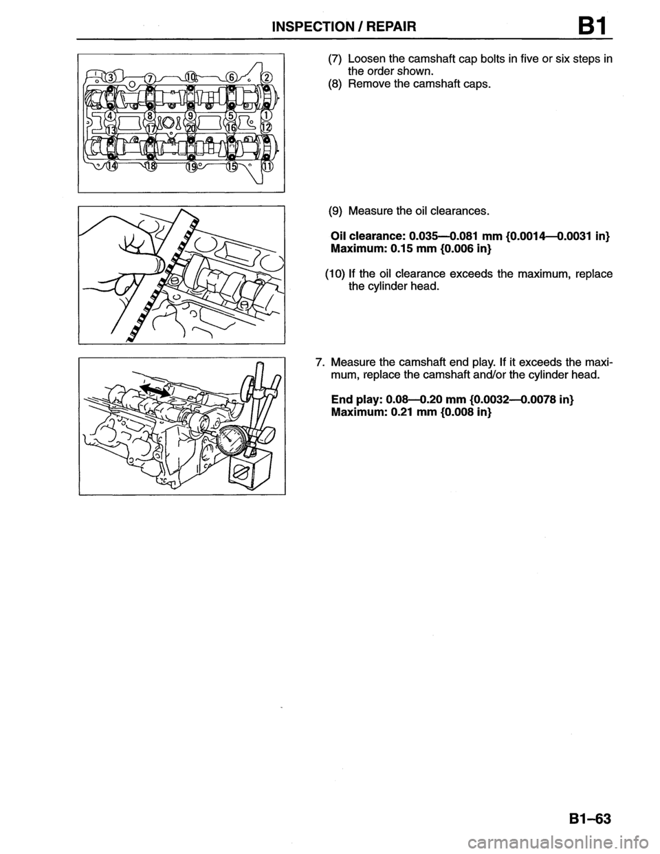 MAZDA MX-6 1996  Workshop Manual 