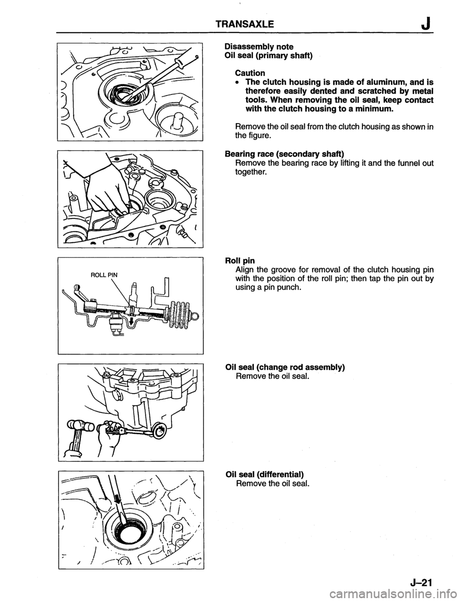MAZDA MX-6 1996  Workshop Manual 