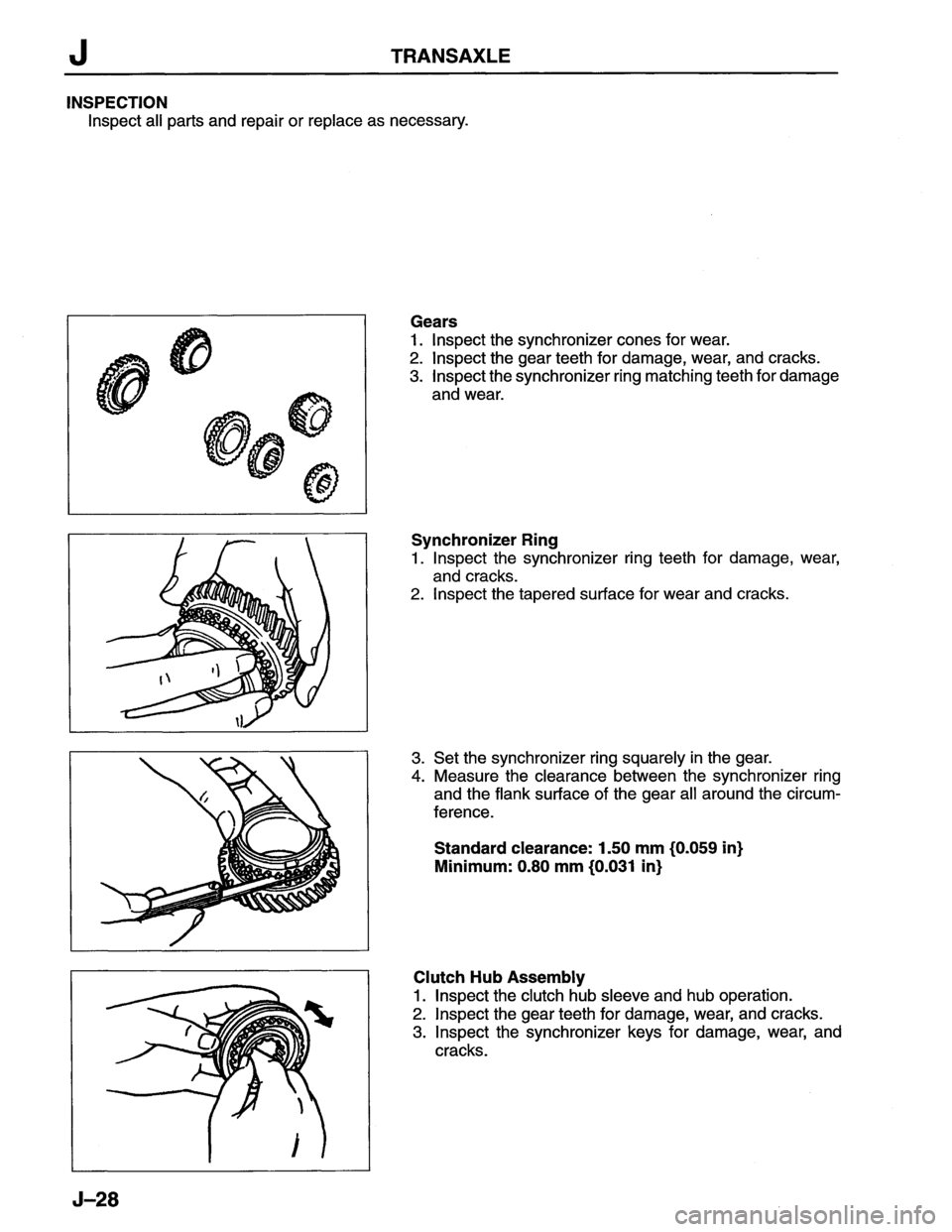 MAZDA MX-6 1996  Workshop Manual 