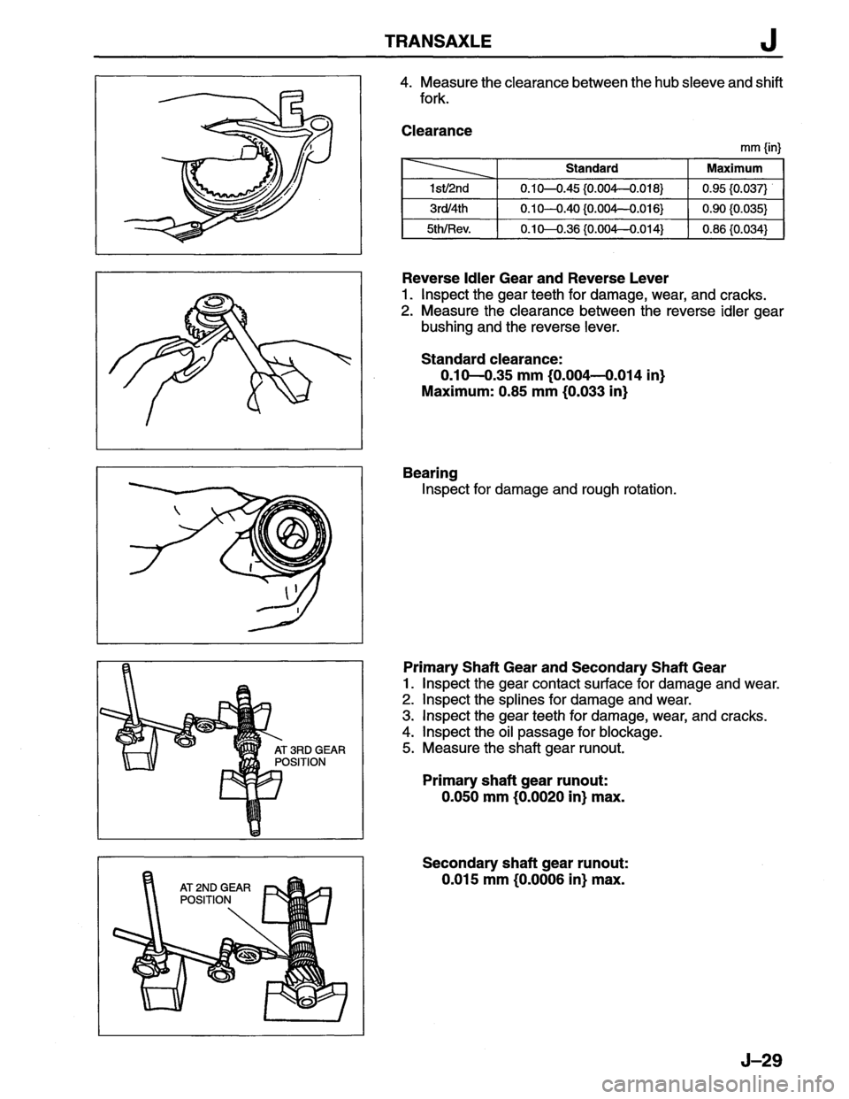 MAZDA MX-6 1996  Workshop Manual 