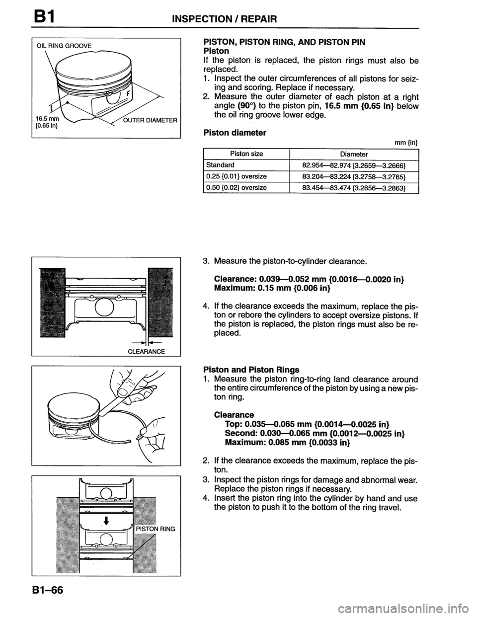 MAZDA MX-6 1996  Workshop Manual 
