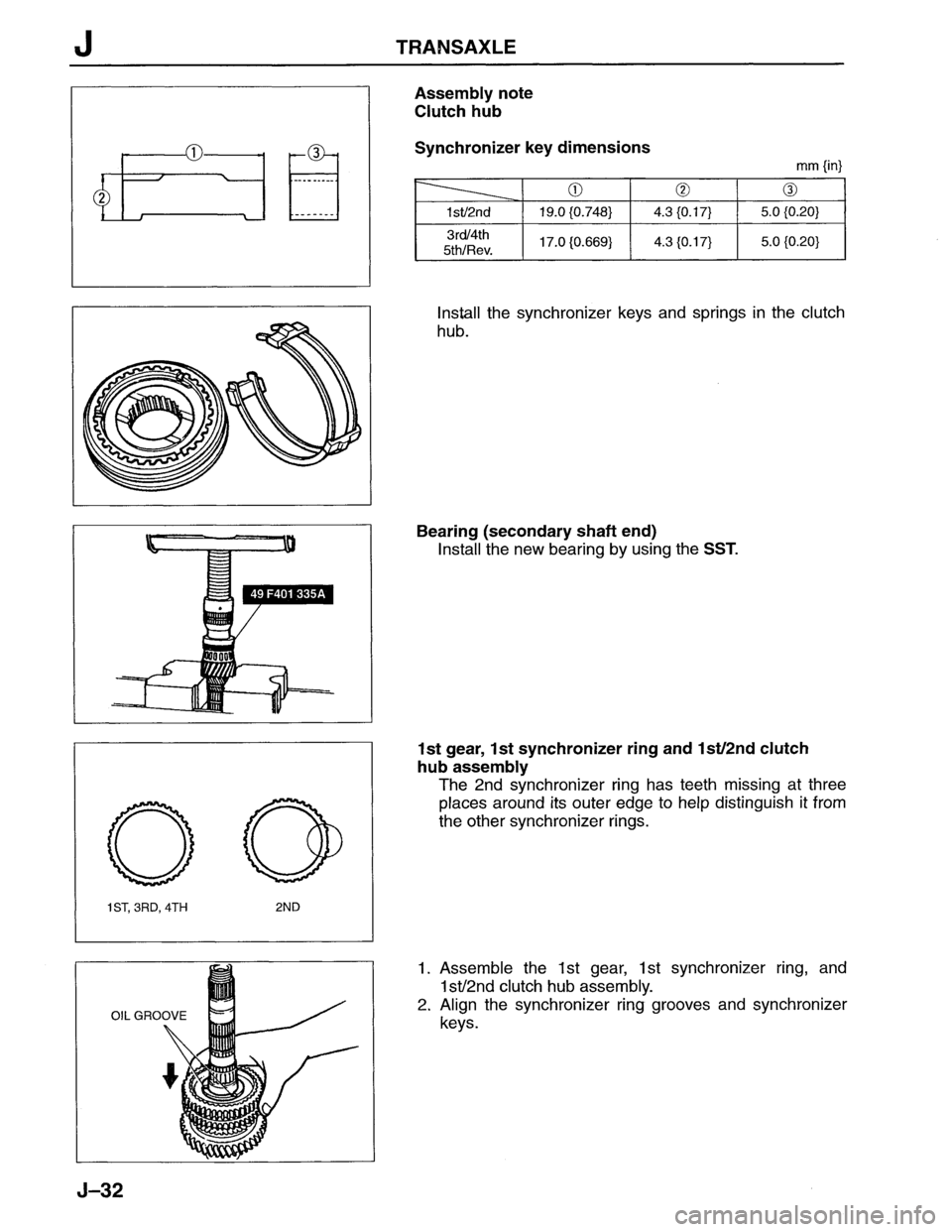 MAZDA MX-6 1996  Workshop Manual 