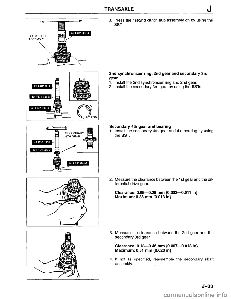 MAZDA MX-6 1996  Workshop Manual 