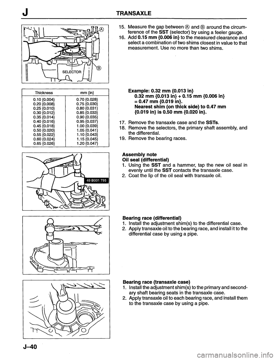 MAZDA MX-6 1996  Workshop Manual 