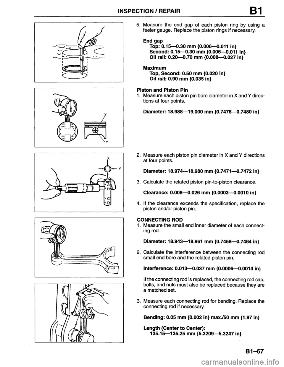MAZDA MX-6 1996  Workshop Manual 