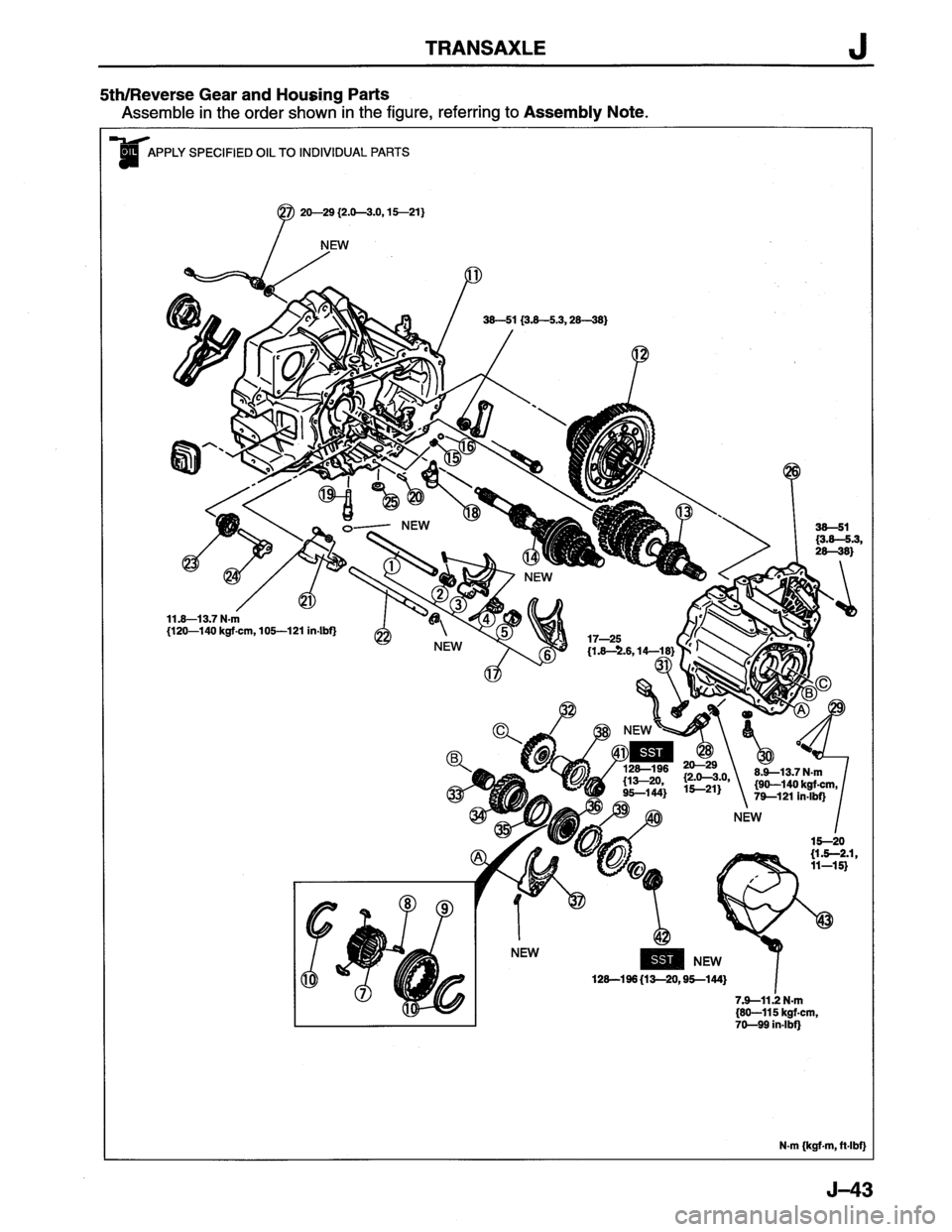 MAZDA MX-6 1996  Workshop Manual 