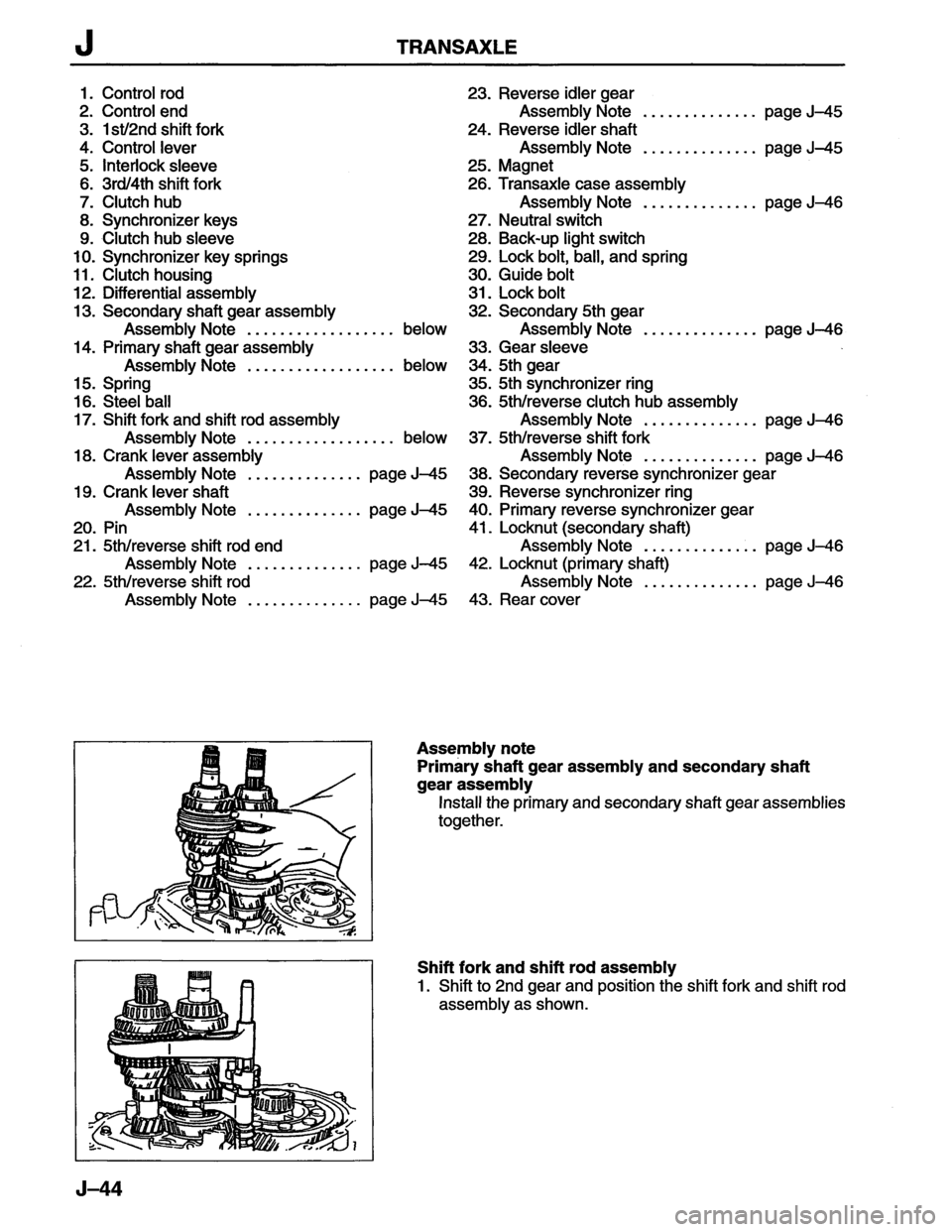 MAZDA MX-6 1996  Workshop Manual 