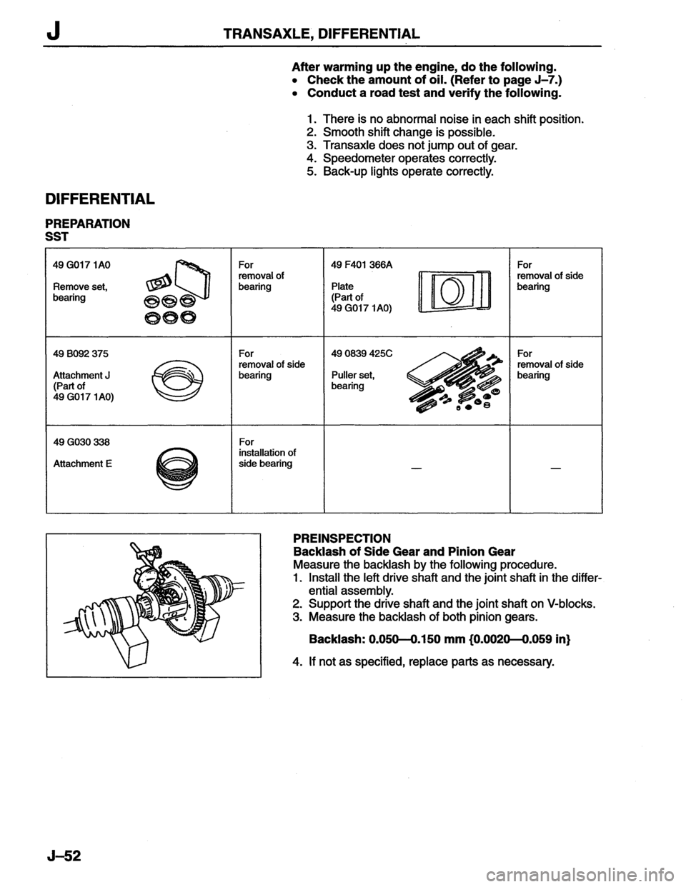 MAZDA MX-6 1996  Workshop Manual 