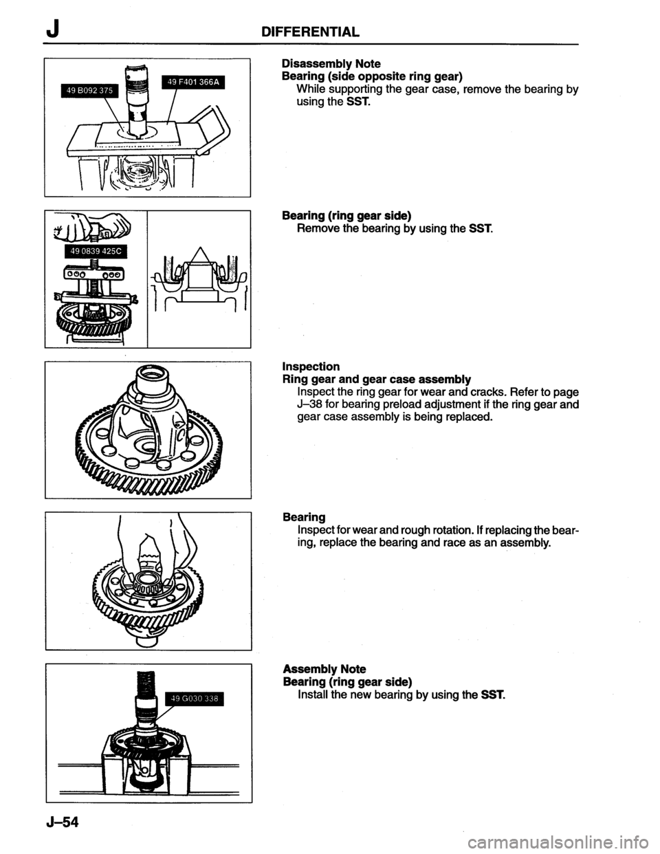 MAZDA MX-6 1996  Workshop Manual 