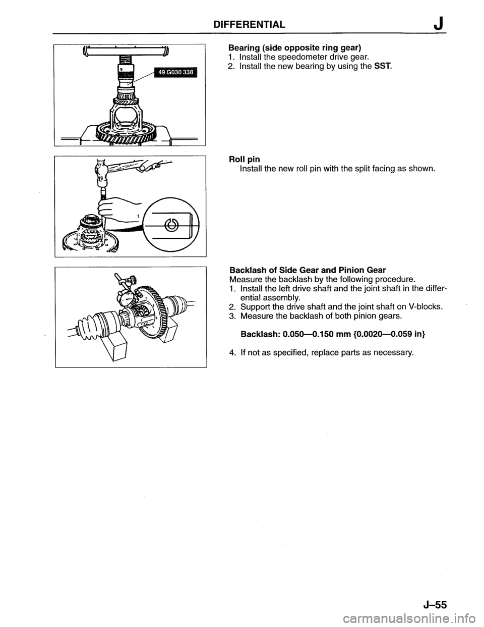 MAZDA MX-6 1996  Workshop Manual 
