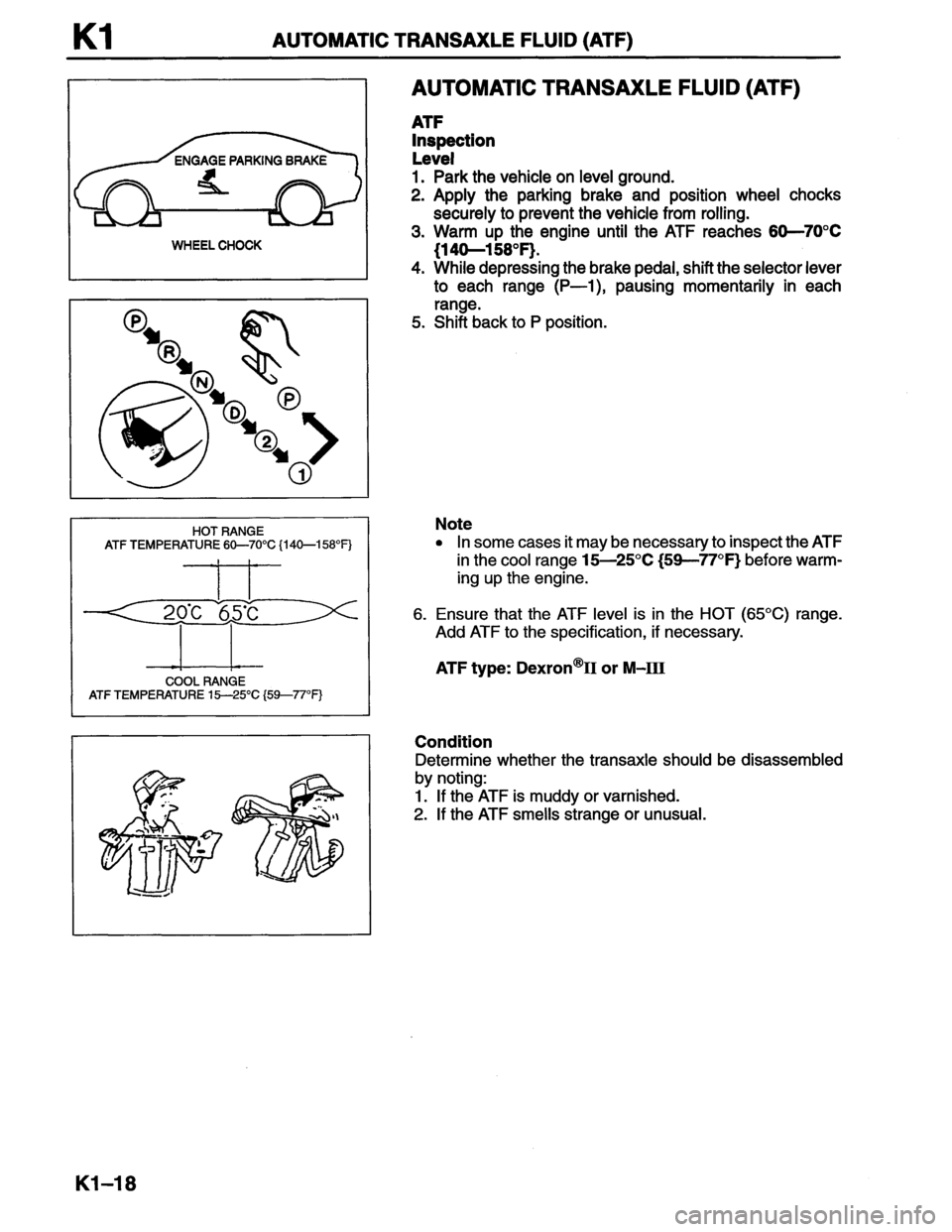 MAZDA MX-6 1996  Workshop Manual 
