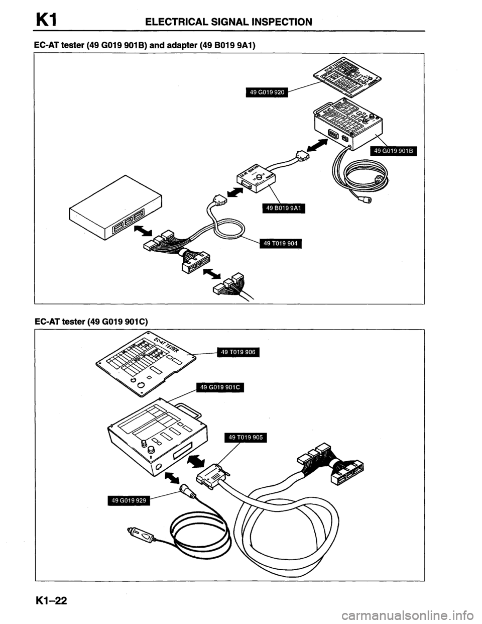 MAZDA MX-6 1996  Workshop Manual 