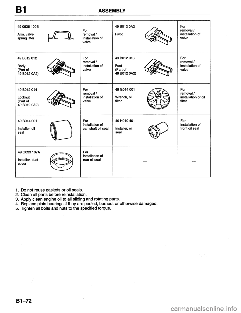 MAZDA MX-6 1996  Workshop Manual 