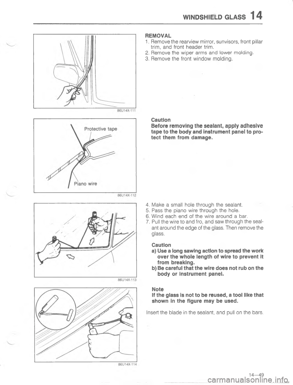MAZDA MX-6 1988  Workshop Manual ),795., @.77


;
H

:


G
C
<
D





%
1
1


*
 
