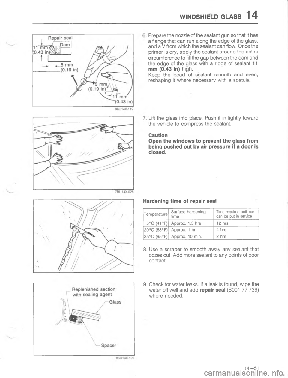 MAZDA MX-6 1988  Workshop Manual ),795., @.77-





&&
R





1
#

#7
#

C
;=A
HC




2
 