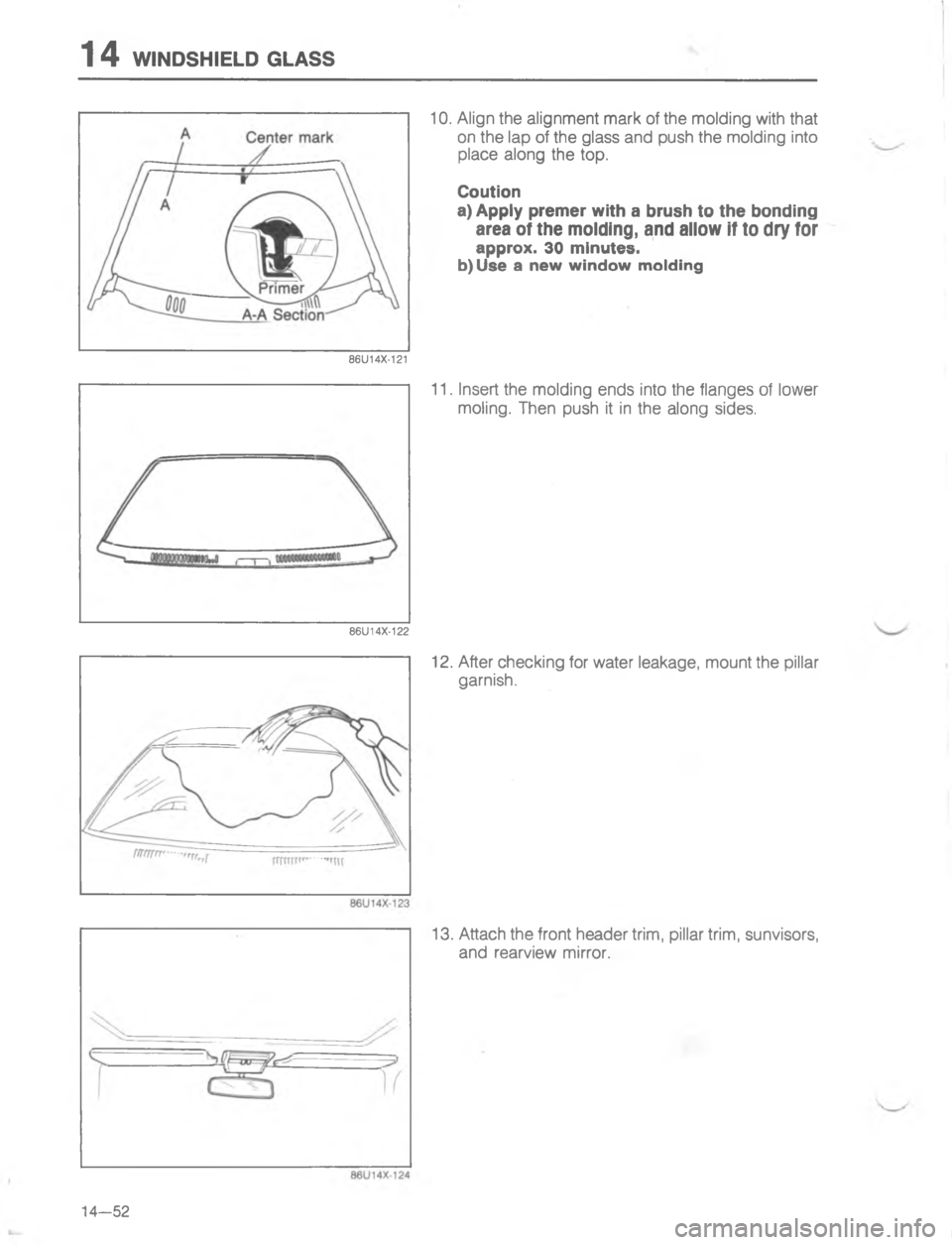 MAZDA MX-6 1988  Workshop Manual G







1





 