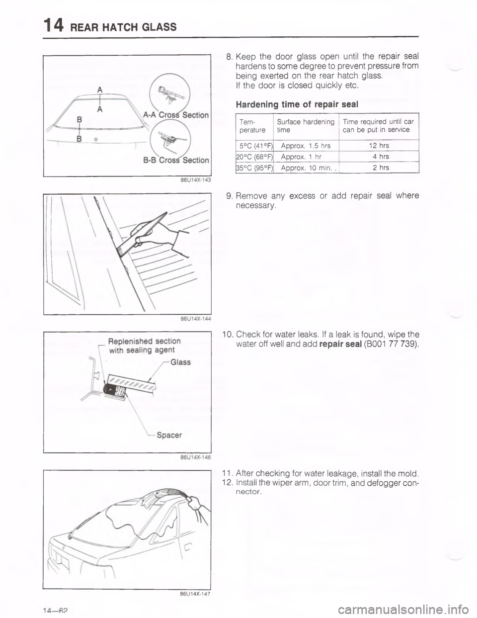 MAZDA MX-6 1988  Workshop Manual G4

!


#
7
#

C
;=
H;



2


 