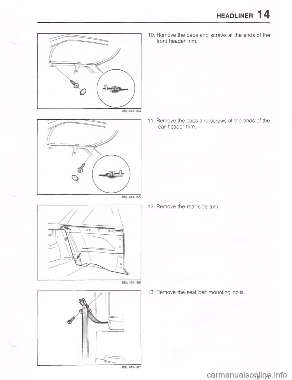 MAZDA MX-6 1988  Workshop Manual 95,.)54	



<

 
