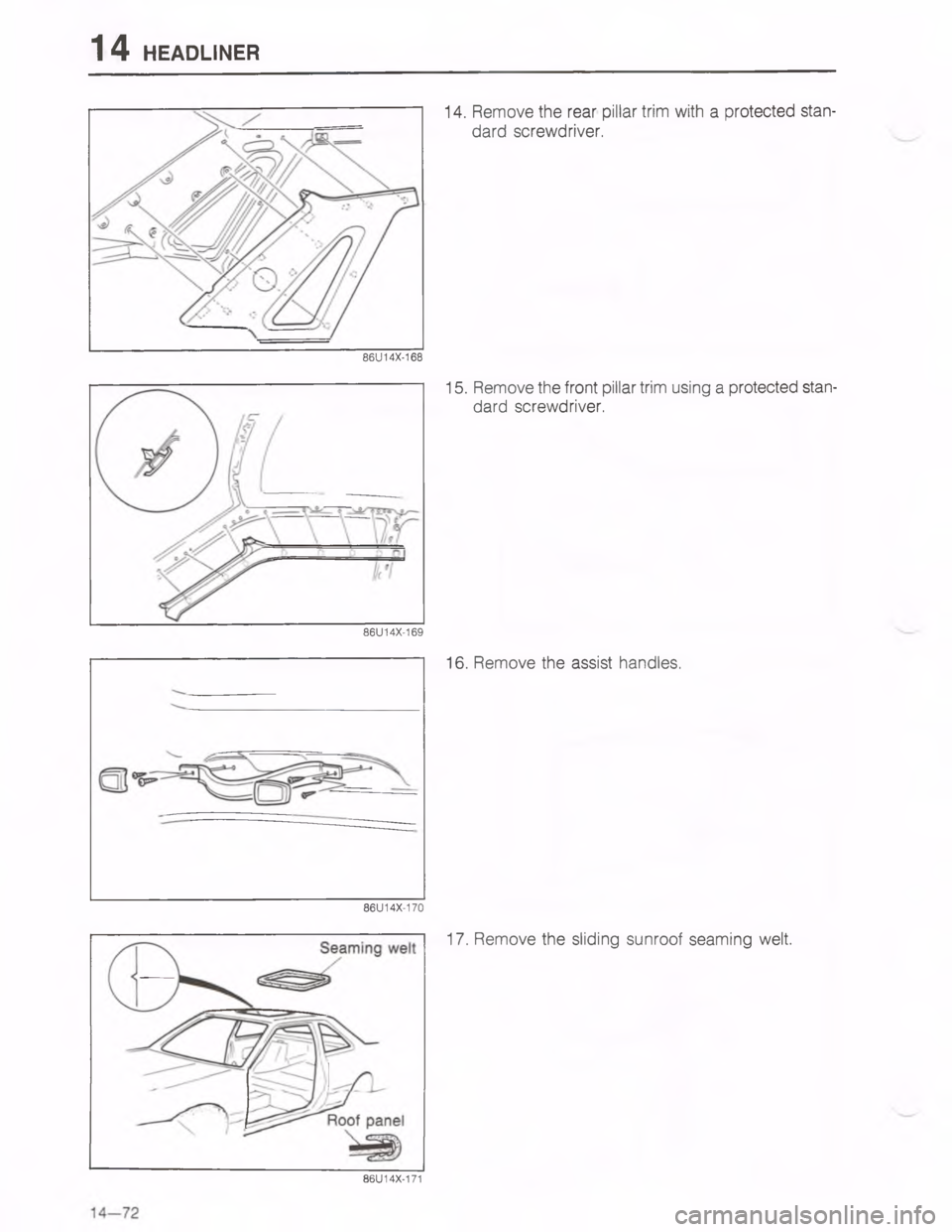 MAZDA MX-6 1988  Workshop Manual 	-95




<

<
 