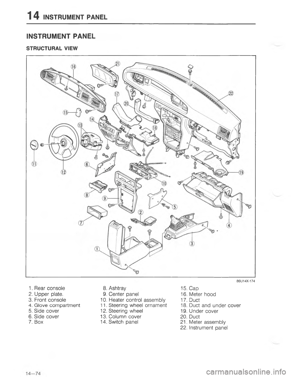 MAZDA MX-6 1988  Workshop Manual 	-

<

;
H
G
C
<
D










;
;
; 