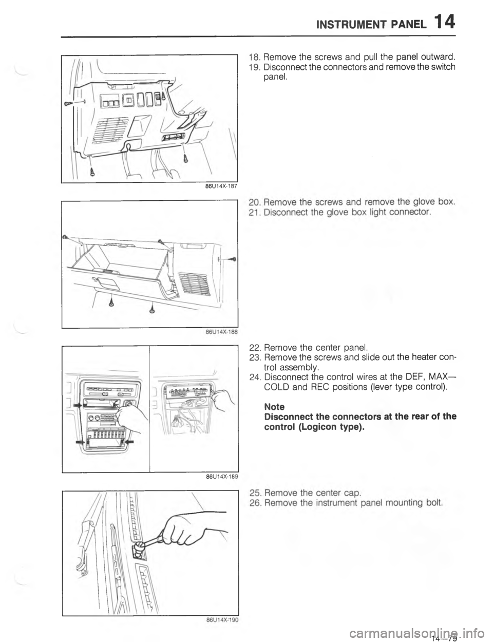 MAZDA MX-6 1988  Workshop Manual )7#4:5)# -)5.	



;
;

;
\(/


#
<: 