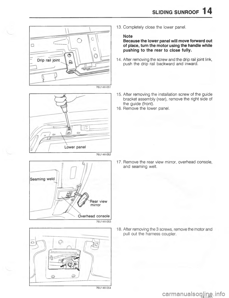 MAZDA MX-6 1988  Workshop Manual 7.,)@ 7:)4//E	

:"#,*"





!


$

D< 