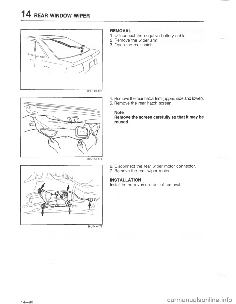 MAZDA MX-6 1988  Workshop Manual G4

;
H
G
C

"&
"
<
D

< 