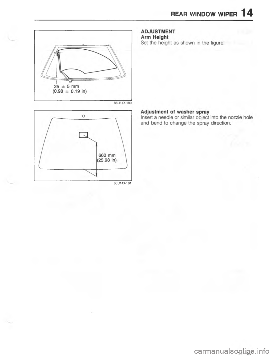MAZDA MX-6 1988  Workshop Manual 454 ),/ -54	#$ 