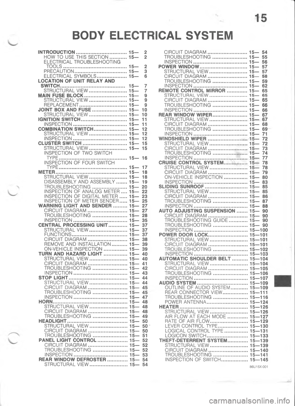 MAZDA MX-6 1988  Workshop Manual 	,/&! $%$ #!#%" %  &  ) $ % & " 4444444444444444444444444444444444444444	 ,   
(& %& )# %(# #$%&"4444444444444	 ,   
$%$ %&)/#(&&%"+
%& & # 4444444444444444