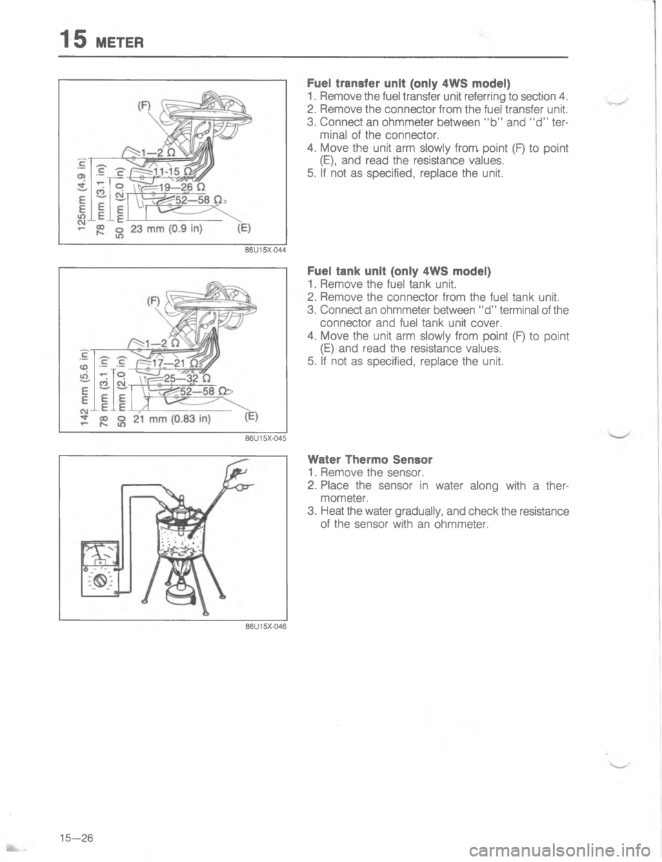MAZDA MX-6 1988  Workshop Manual  C  5#54<:C>=GGC

;
H

G
2
C
C

;
H

G
2
C

:

;

H

< 