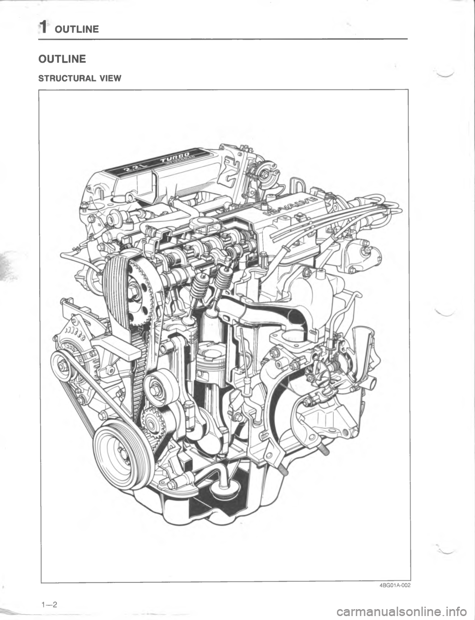 MAZDA MX-6 1988  Workshop Manual   /:#.)5/:#.)5
=
G 