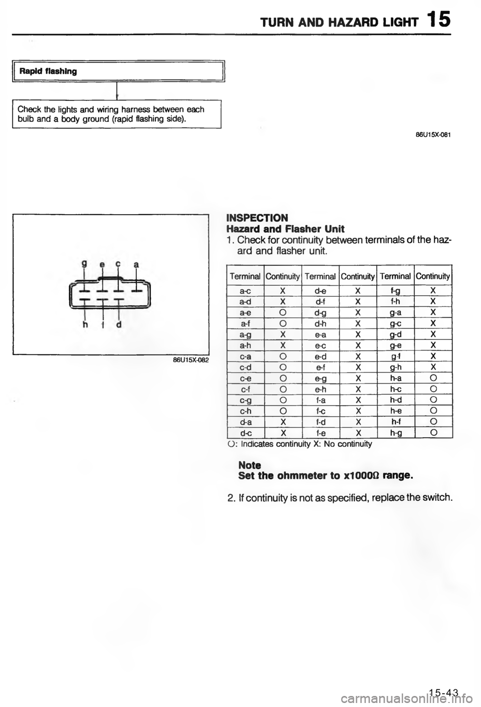 MAZDA MX-6 1988  Workshop Manual #:4) ), 9T4, .@9#  C4        	    
\(
!!





#
#\(#\(

>

>


>
>


>
>


>
>

>
">


>


>



>

>
>
>


>
>