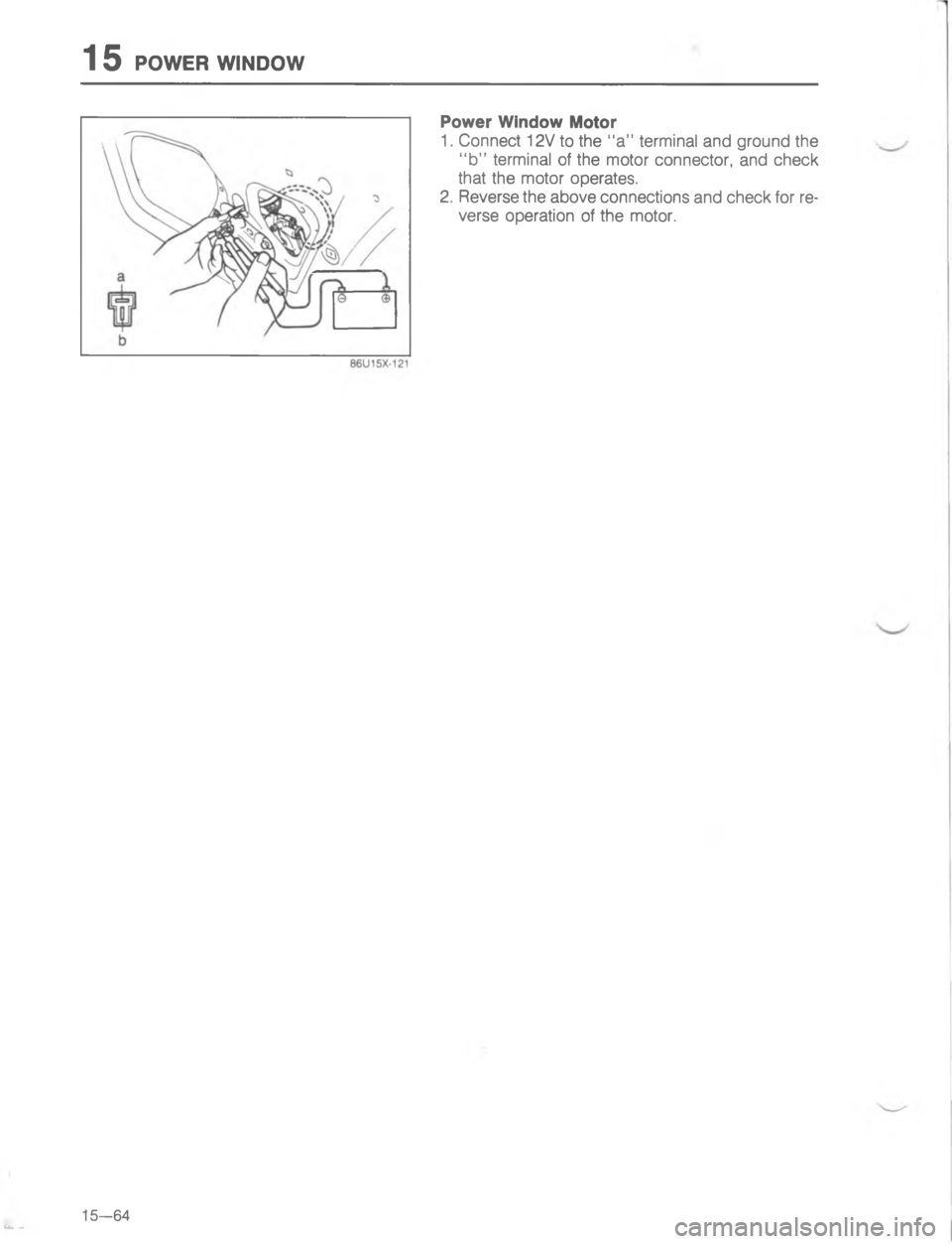 MAZDA MX-6 1988  Workshop Manual 	,- 

X

;
&	 