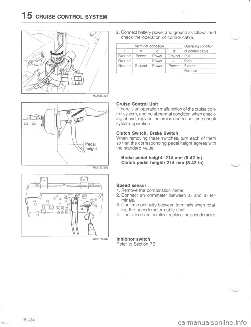 MAZDA MX-6 1988  Workshop Manual C \(;

#
 

@
-
-
@B
-B
7
@
5
B
4
D<




	


	

:



;

H

GD
4 