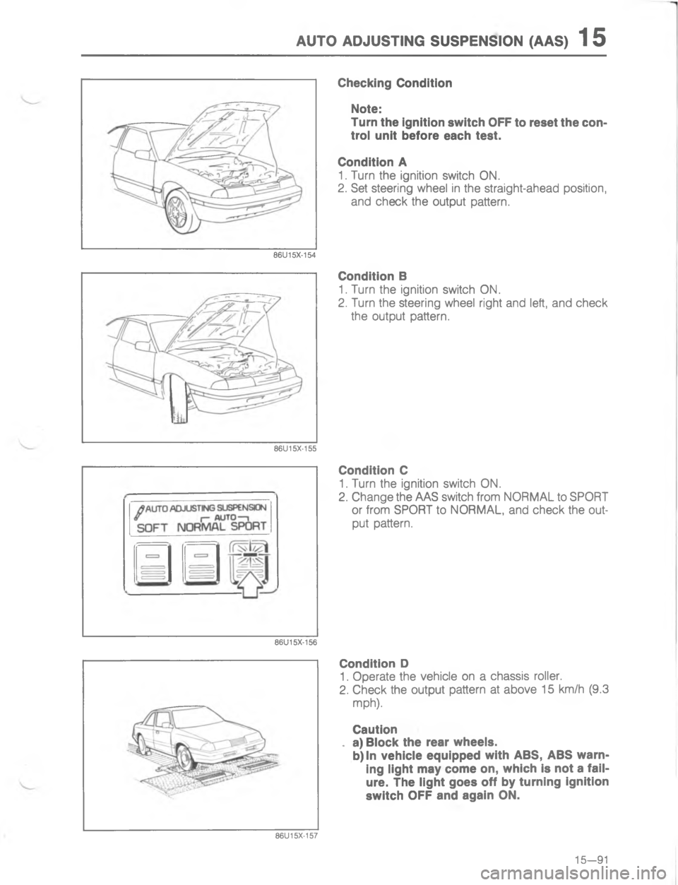 MAZDA MX-6 1988  Workshop Manual :#/ ,O:7#)@ 7:7-5)7/) 273	





;




;



;





;


>
1

,
* 