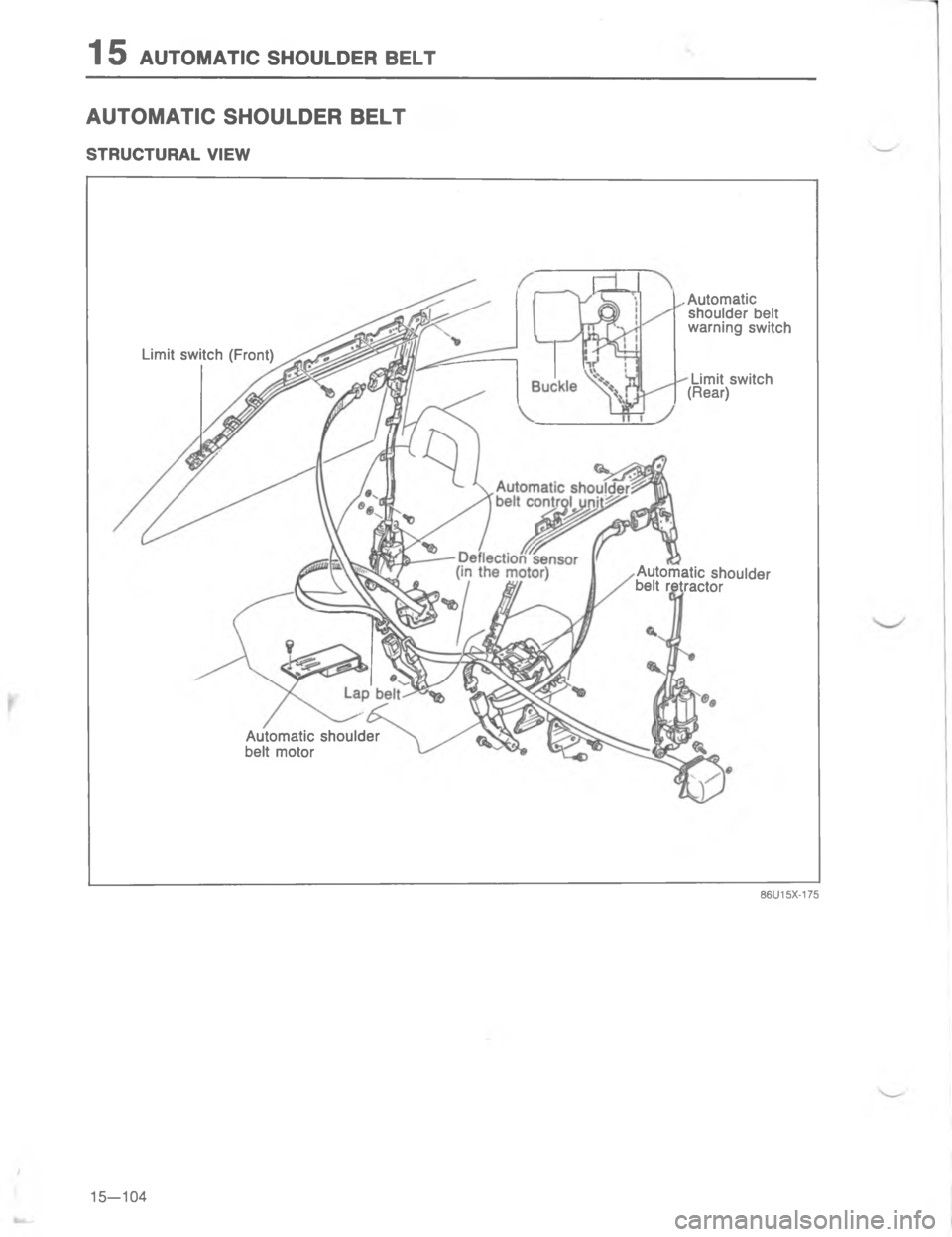 MAZDA MX-6 1988  Workshop Manual 	,

.
	

.
2

!

!
 