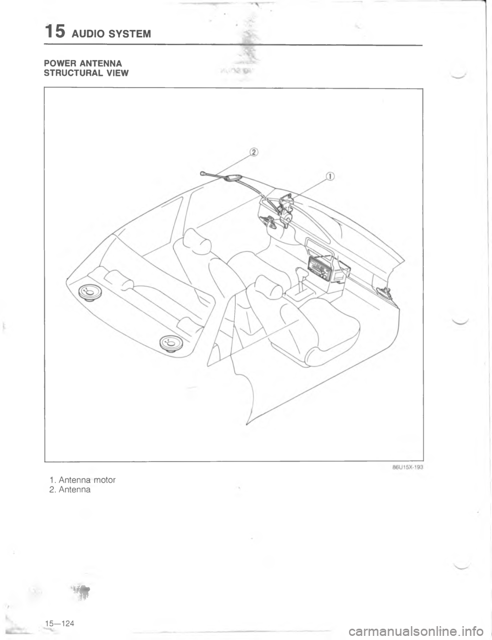 MAZDA MX-6 1988  Workshop Manual 	,:,/ 767#5  		


;
d 