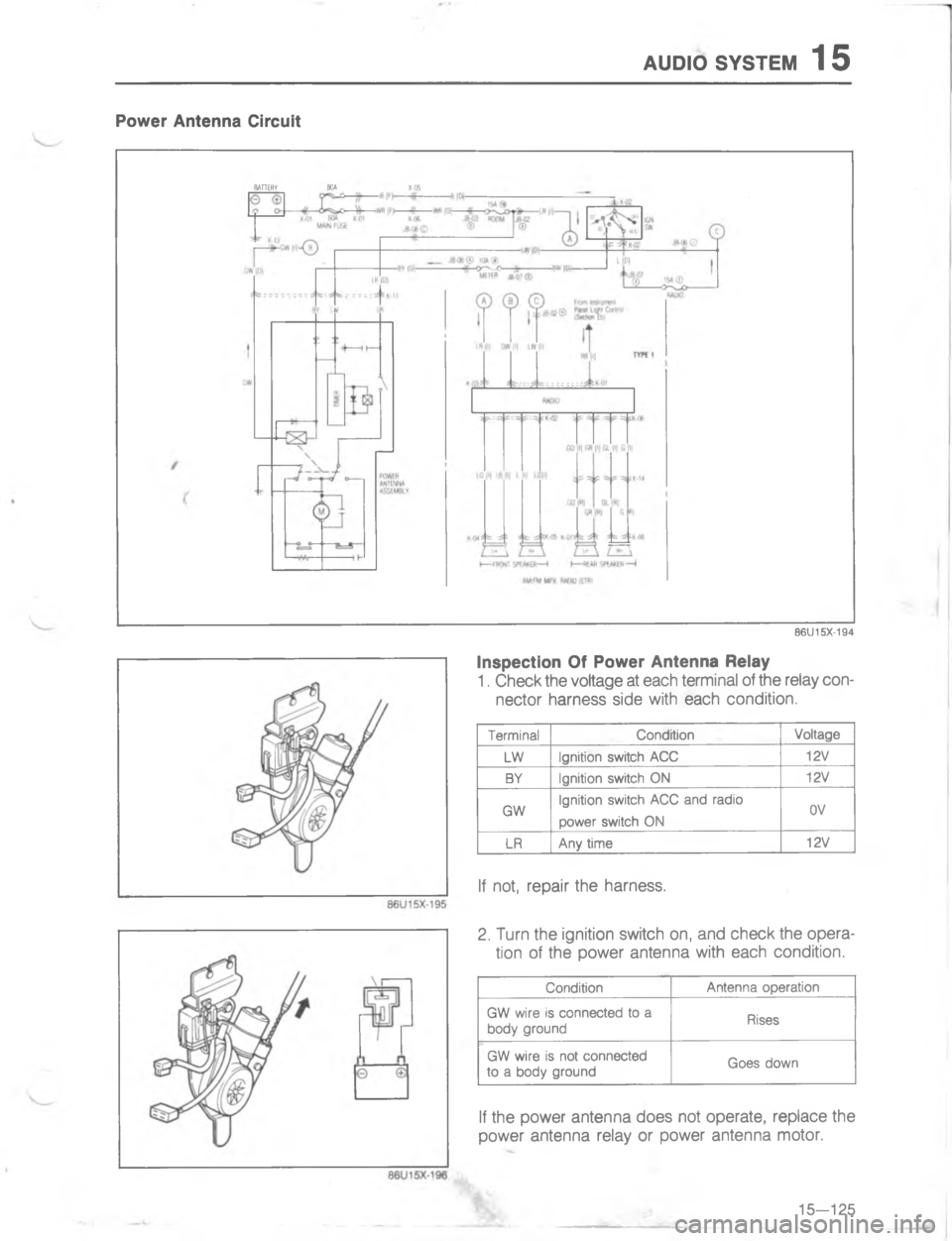 MAZDA MX-6 1988  Workshop Manual :,/ 767#5	 
8




#\(1
.
8
@
/
.

;

\(
@
!4
@
@


 