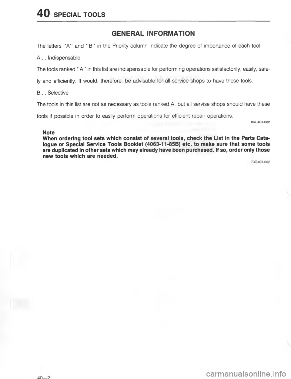 MAZDA MX-6 1988  Workshop Manual -*7-5\(@
#

#

87
#
	
<


!

 