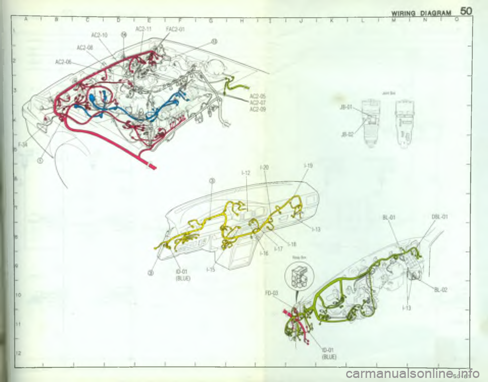 MAZDA MX-6 1988  Workshop Manual C =  <  