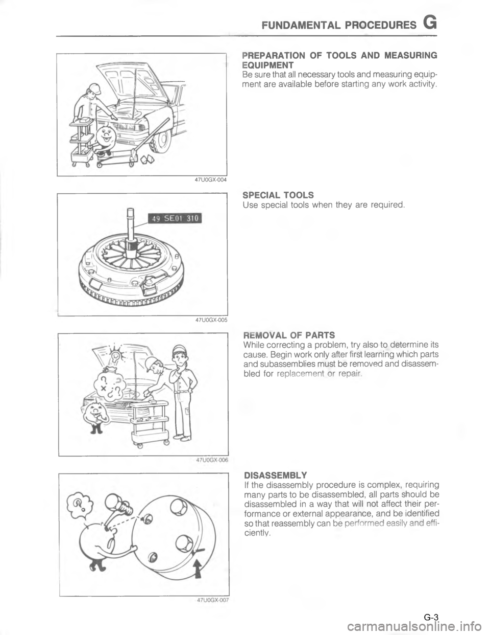 MAZDA MX-6 1988  Workshop Manual E:),5)#. -4/(5,:457+ 

8

G
GD 
:
A	0



!





	
@ 