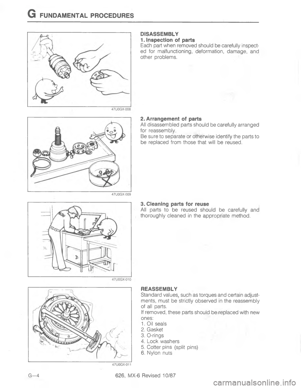 MAZDA MX-6 1988  Workshop Manual +E:\),
/
5





8
!
2


	
7





;
H
G
C
< GD
G@<;< 
