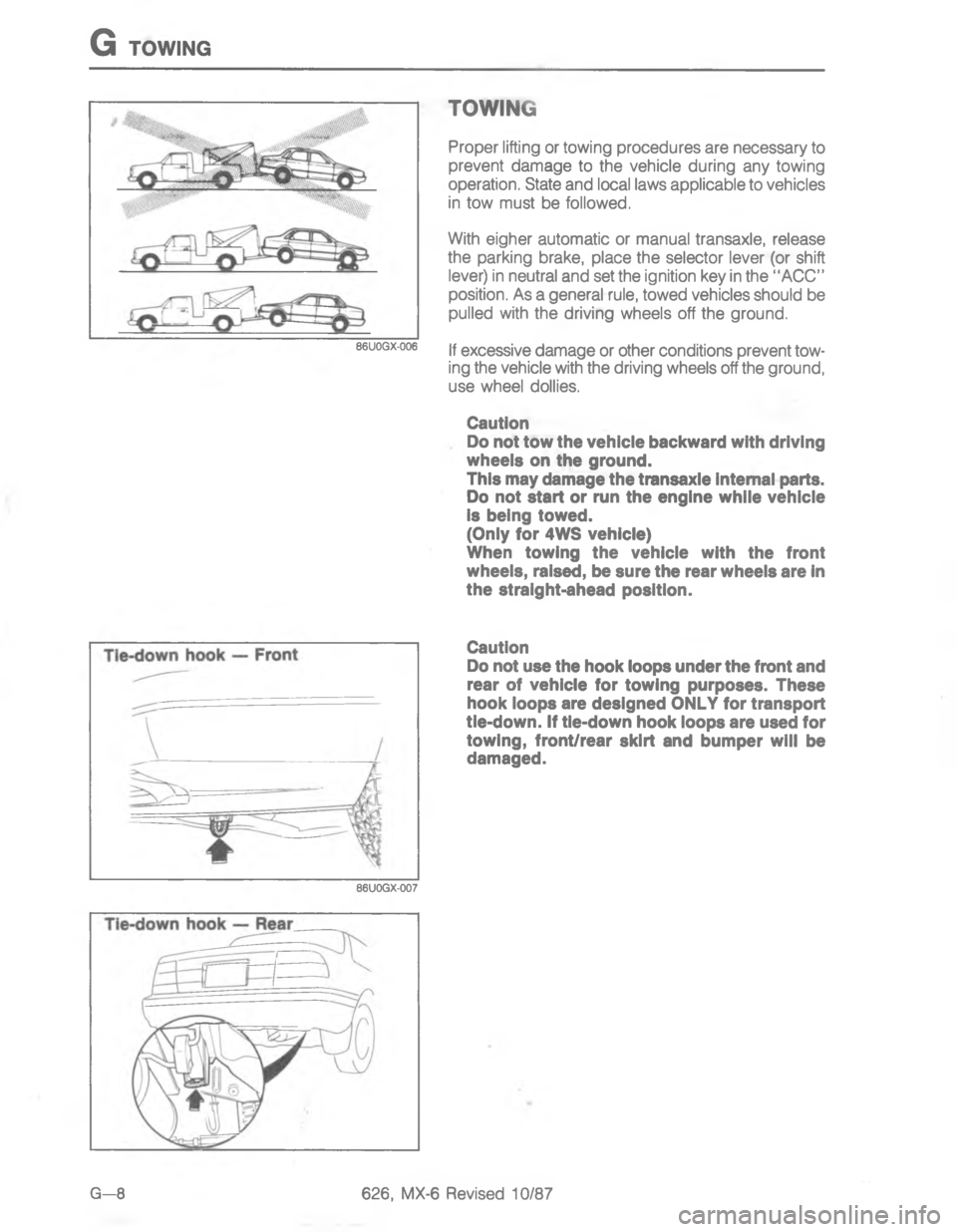 MAZDA MX-6 1988  Workshop Manual +#/#
-










	


I



4

I




+



<@<;<$ 